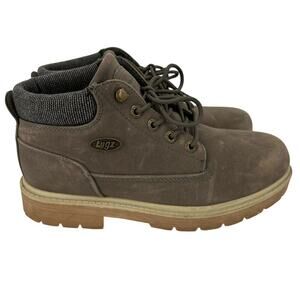Lugz Drifter Boots Womens 9 Taupe Water Resistant Comfort Memory Foam Shoes